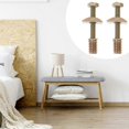 thumbnail image 3 of 8 Sets Bed Frame Spare Parts Bed Frame Threaded Pin Nut Kit For Bed Crib, 3 of 3