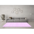 thumbnail image 3 of Ahgly Company Indoor Rectangle Solid Purple Modern Area Rugs, 2' x 3', 3 of 4