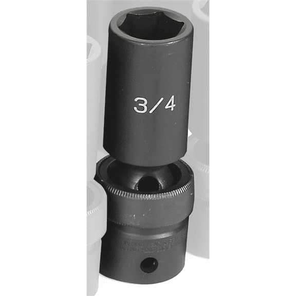 Grey Pneumatic 2024UD 1/2" Drive x 3/4" Deep Universal