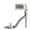 Grey, variant on XYD Women Gaceful Ankle Strap Square Open Toe Sandals Stiletto High Heel Back Zipper Party Fuzzy Dressy Shoes Size 7 Tan