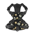 thumbnail image 3 of Kdxio Daisy Print No Pull Dog Harness Adjustable Reflective Oxford Easy Control Medium Large Dog Harness for Training and Everyday-Medium, 3 of 8