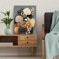 thumbnail image 5 of Abstract Boho Leaf Canvas Print, Minimalist Botanical Art, Mid Century Modern Neutral Wall Decor, 5 of 8