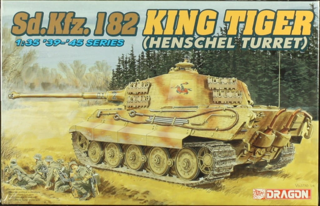 Dragon 6208 Sd Kfz 182 Kingtiger With Henschel Turret 1/35 Scale Model Kit for sale online Dragon 6208 Sd Kfz 182 Kingtiger With Henschel Turret 1/35 Scale Model Kit for sale online