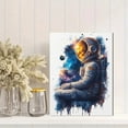thumbnail image 2 of Qisvanset 12x16 Inch Astronaut Planet Space Canvas Wall Art, Fun Cosmic Art Decor for Kids Nursery Bedroom, 2 of 8