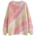 thumbnail image 1 of Women's Oversized Sweater Crewneck Loose Pullover Sweater Knit Jumper Tops, 1 of 4