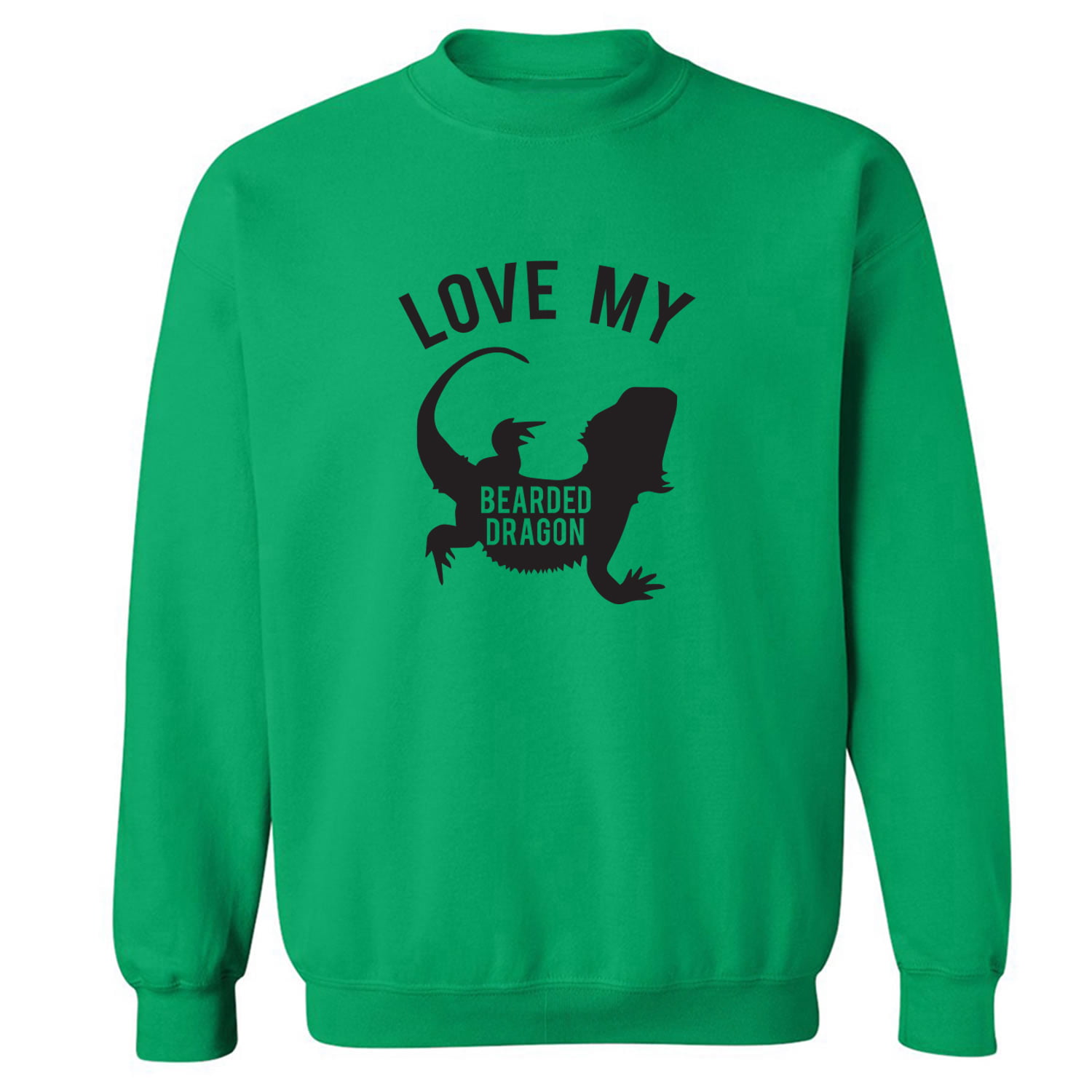 Love My Bearded Dragon Crewneck Sweatshirt 