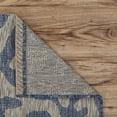 thumbnail image 3 of LR Home Captiva Belize Tapis Intérieur/extérieur, 5' x 7', Bleu Marine/gris, 3 of 5
