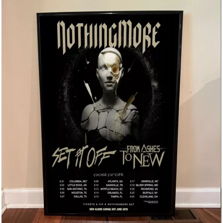 Nothing More - Tour 2024 Poster