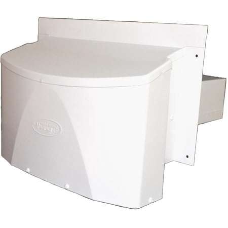 3- 1/4 x 10 White Wall Exhaust Vent, with 9 Tailpiece | Walmart Canada