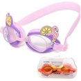 thumbnail image 1 of Swimming Goggles for Kids, No Leak Anti Fog UV Swim Goggles Teens Age 3-12,Extra Ear Plugs SG7, 1 of 4