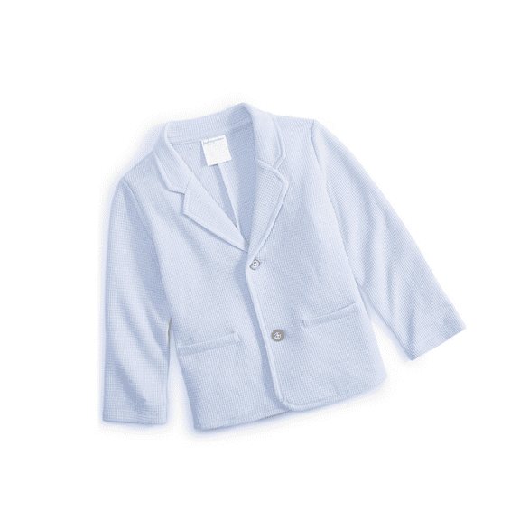 First Impressions Baby Boys Waffle Blazer, Lunar