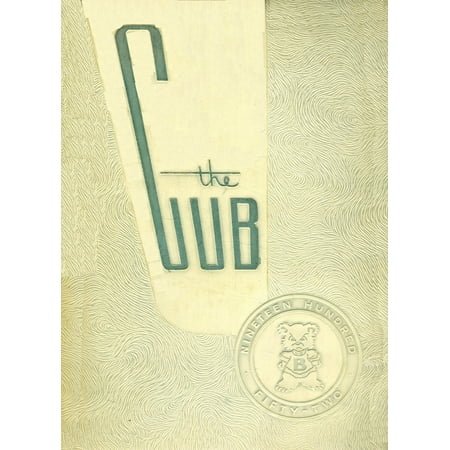 (Custom Reprint) Yearbook: 1952 Brownfield High School - Cub Yearbook (Brownfield TX)