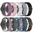 thumbnail image 1 of Correa de reloj Wizvv 20 mm de nailon elástico – Pack de 10, 1 of 8