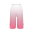 thumbnail image 4 of BLCHUNen Linen Pants for Women Casual Capri Pants with Pockets Lightweight Breathable Summer Beach Vacation Lounge Pants, 4 of 5
