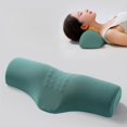 thumbnail image 1 of Cervical Traction Pillow for Neck Pain Relief, Ergonomic Memory Foam Neck Support Pillow Improves Sleep Alignment and Posture, 1 of 8