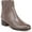 Grey Leather, variant on Franco Sarto Womens Jessica Low Heel Ankle Boot Cognac Brown 9.5M