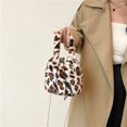 thumbnail image 4 of Bolso Bandolera Cubo Mujer Felpa Correa Desmontable para El Compras, 4 of 9