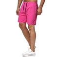 thumbnail image 3 of Nestiefly Men's Swim Trunks 5" Quick Dry Bathing Suit Workout Gym Shorts Sports Athletic Lightweight Short Pants with Pockets Watermelon Red 2XL, 3 of 5