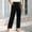 Black, variant on Summer Savings Clearance!Staron Womens Linen Pants Casual Lightweight Drawstring Elastic Waist Pants with Pockets Wide Leg Long Lounge Pant Trousers Beach Vacation Clothes