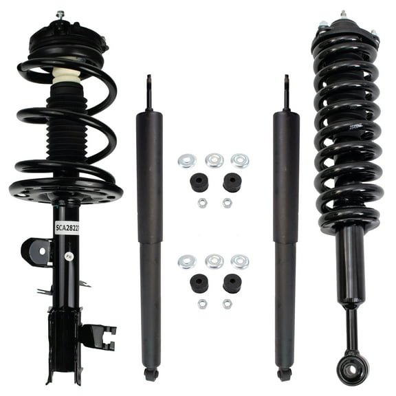 TRQ Front Complete Struts & Rear Shocks Fits 2016-2020 Toyota Tacoma SKA42940