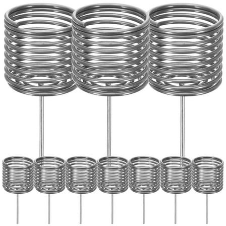 Baluue Slow Release Fertiliser Baskets Stainless Steel 10Pcs