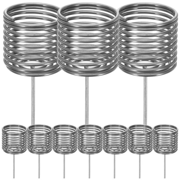 Baluue Slow Release Fertiliser Baskets Stainless Steel 10Pcs