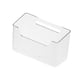 thumbnail image 4 of Caja de almacenamiento para baño, estante de almacenamiento para baño, contenedor de almacenamiento rectangular liviano Blanco, 4 of 8