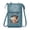Blue, variant on Casual Women Lightweight Bag Star Print Small Crossbody Soft PU Leather Perfect Gift