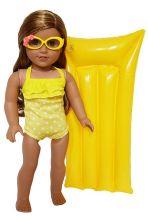 My Brittany's Red Polka Dot Swimsuit for American Girl Dolls 