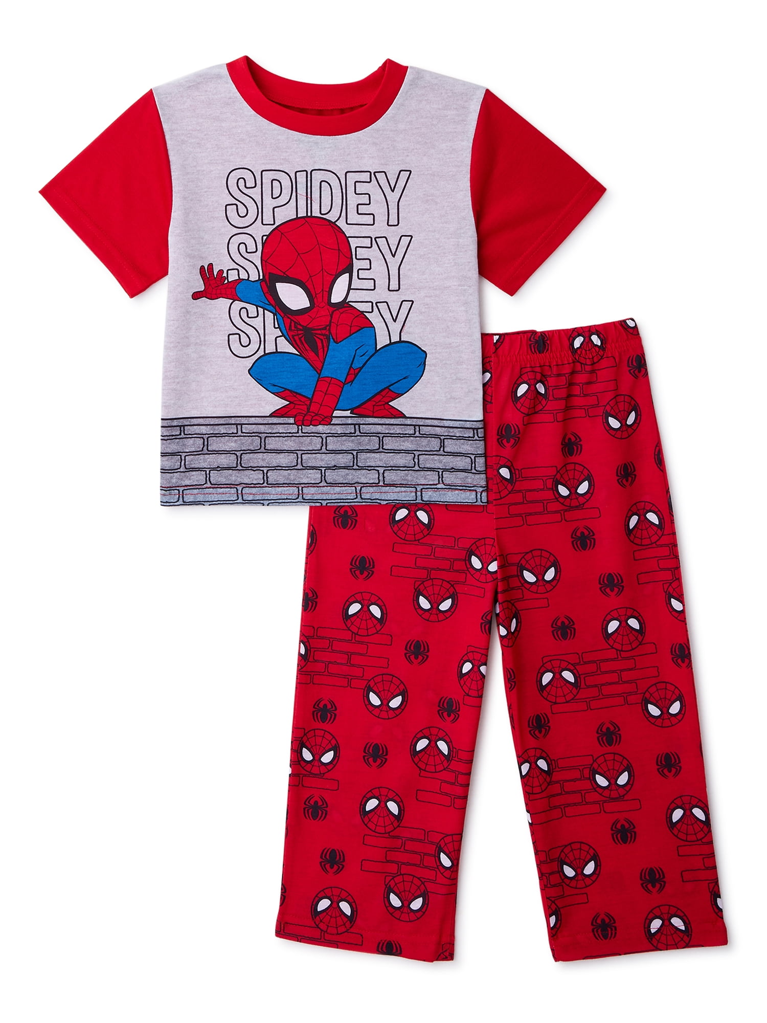 Boys Marvel Super Hero Adventures 2 pc Sleepwear Set pajamas 2T 4T or 5T