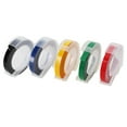 thumbnail image 5 of Multi Color Label Maker Embossing Refill Tape 6mm X 3Meters for MOTEX Dymo, 5 of 12