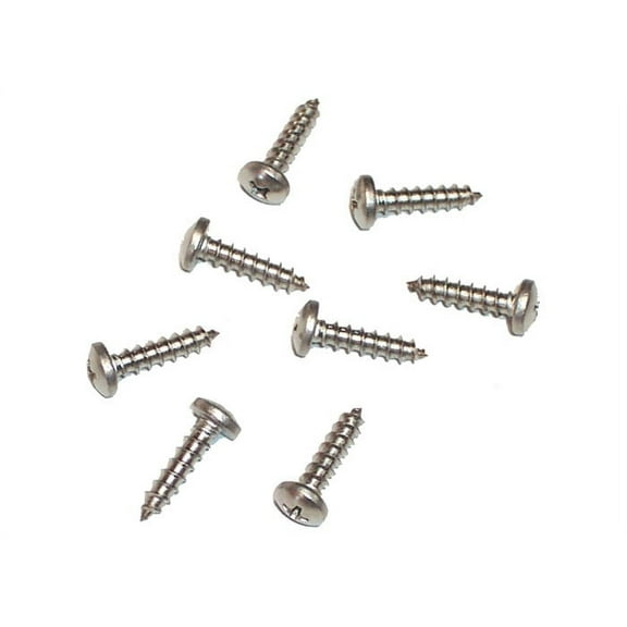 Brothers Trucks DJSP1SC Door Sill Step Plate Screw Set - Stainless - 12-Pieces