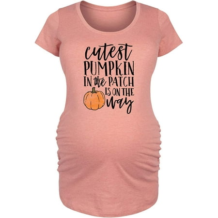 

Cutest Pumpkin in The Patch - Maternity Scoop Neck T-Shirt