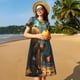 thumbnail image 4 of Balery Cute Butterfly Bear Vestidos sueltos de manga corta para mujer, vestidos de verano 2025, vestidos casuales de corte A con vuelo., 4 of 6