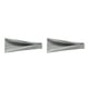 thumbnail image 2 of Yuarrent Diademas deportivas, Diademas elásticas, Bandas para el cabello para mujeres Entrenamiento para correr Fitness Band, Ciclismo, 21 gris plata 1 2piezas, 2 of 6