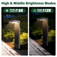 thumbnail image 4 of Luces solares para caminos COXSENI, 60 LED, IP65, impermeables, 2200 mAh, 4 of 6