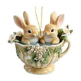 thumbnail image 1 of Adornos colgantes de Pascua, regalos de Pascua, taza de Pascua, lindos conejos de dos orejas, llavero acrílico, colgante de mochila, espejo retrovisor, colgante decorativo, taza de Pascua, colgante de, 1 of 5