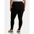 thumbnail image 4 of Terra & Sky Women's Plus High Waist Ankle Length Leggings, 27" Inseam, Sizes 0X-5X, 4 of 5