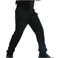 thumbnail image 4 of Plus Size Pants Men's Pants Multiple Pockets Cargo Trousers Work Wear Combat Safety Cargo Pocket, 4 of 5