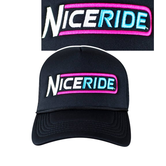 "The Tube" Black Foam Trucker Hat For Men & Women