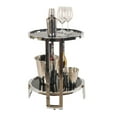 thumbnail image 3 of 18.75" x 19" x 22" Chrome Round  End Table, 3 of 3