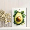 thumbnail image 2 of Qisvanset 12x16 Inch Avocado Fruit Spirit Canvas Wall Art, Bible Verse Print Trendy Kitchen Nursery Apartment Decor, 2 of 8