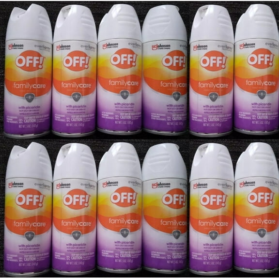 OFF! Insect Repellent Aerosol, Dry, Non-Greasy Bug Spray with Long ...