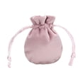 thumbnail image 2 of Organizador de joyas navideño con cordón - Bolsa de terciopelo para colgantes Rosa claro 65x85cm, 2 of 9