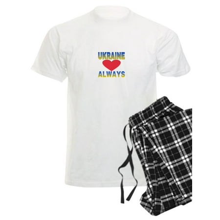 

CafePress - UKRAINE ALWAYS Pajamas - Men s Light Pajamas