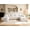 Beige, variant on 118" U-Shaped Corduroy Sectional Sofa, Modular Oversized U-Shaped Couch with Ottoman, Large Deep Seat Chaise Lounge for Living Room, Blue