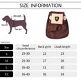 thumbnail image 2 of Disfraz de Halloween para perros y gatos, ropa divertida para fiesta de Navidad y Halloween, disfraz para perros pequeños y gatos, disfraz de portero, 2 of 6