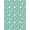 Green, Pattern 14, variant on ODIKA 4'x6' Machine Washable Non-Slip Area Rug, Abstract White High Traffic Rug, White, 1309692