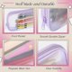 thumbnail image 5 of Estuche para LáPices de de Rejilla de 4 Piezas con Cremallera, Estuche Transparente para LáPices, Estuche para BolíGrafos Visible, Bolso Maquillaje Transparente Multiusos, 5 of 7