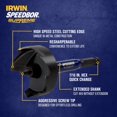 thumbnail image 3 of Broca autoalimentable IRWIN IWAX2009 Speedbor Supreme 6,5 cm, 3 of 6
